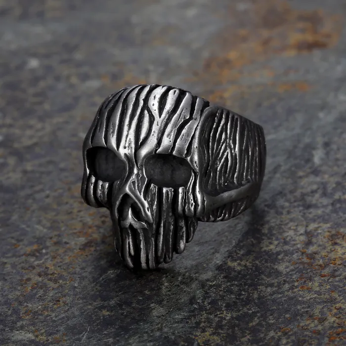 Wholesale Vintage Skull Ring – Stainless Steel Gothic Men’s Band Supplier & Factory Price