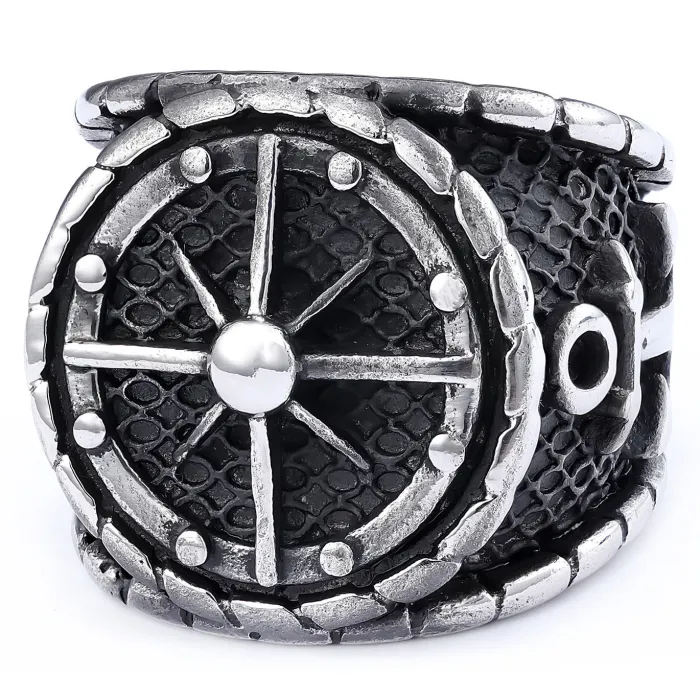 Wholesale Vintage Anchor Compass Ring – Stainless Steel Nautical Men’s Band Factory Price